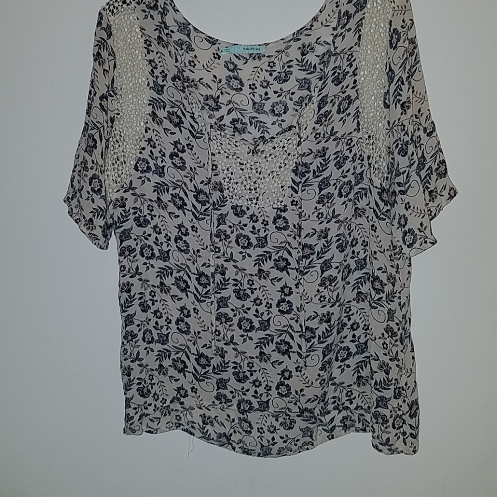 Floral Cream Blouse